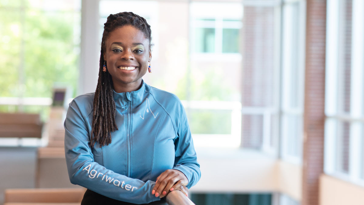 Pictured: Dr. Bianca Bailey, founder and CEO of Agriwater