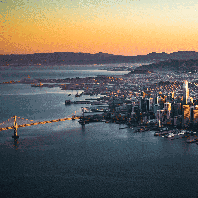 Golden Gate Bridge in San Francisco, California